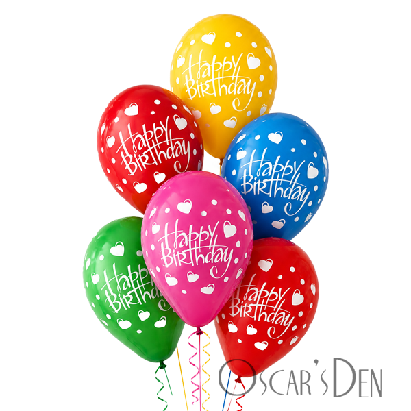 Birthday Love Helium