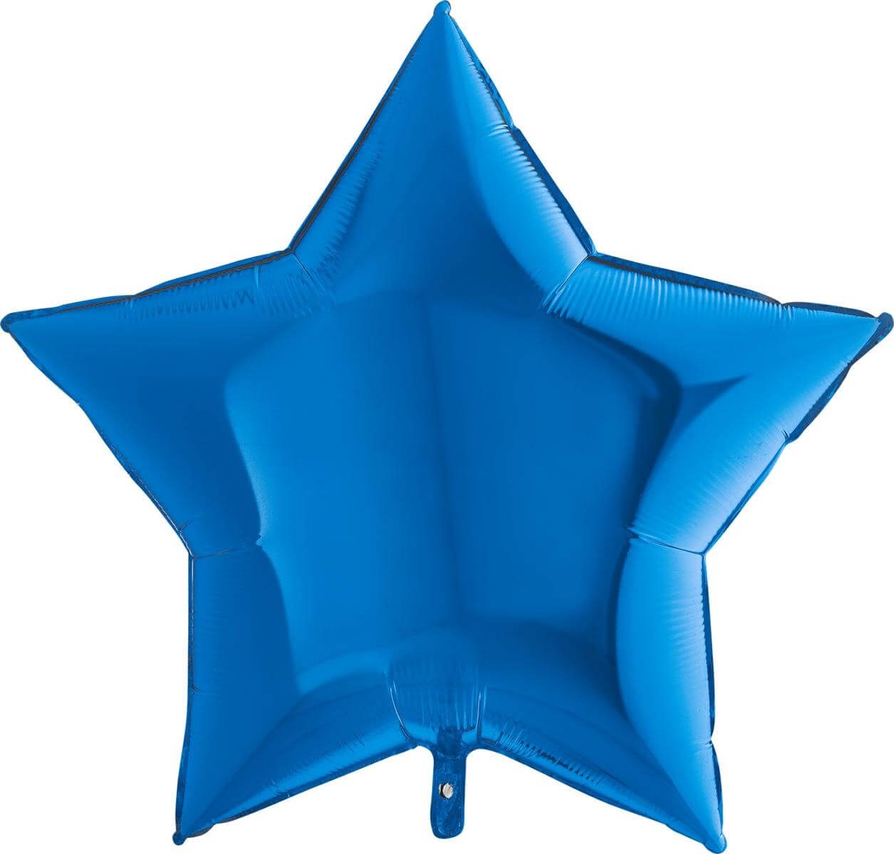 STAR BLUE LARGE BALLOON