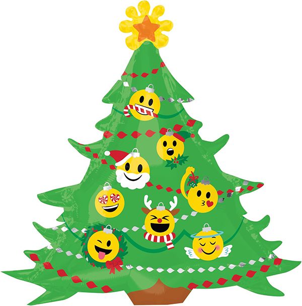 Emoji Chrismass Tree