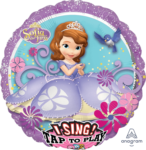 SOFIA THE FIRST SINGING BALLOON
