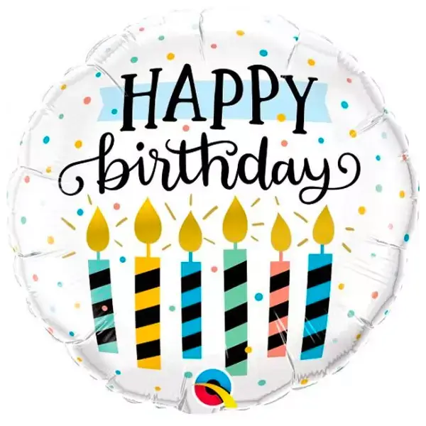 Birthday Candles Balloon