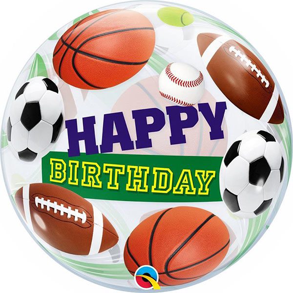All Sports Bubble Balloon 22"