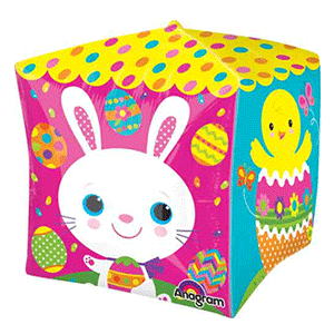 Cube Shaped Easter Balloon