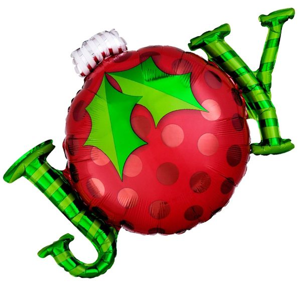 Chrismass Shape Balloon - Joy
