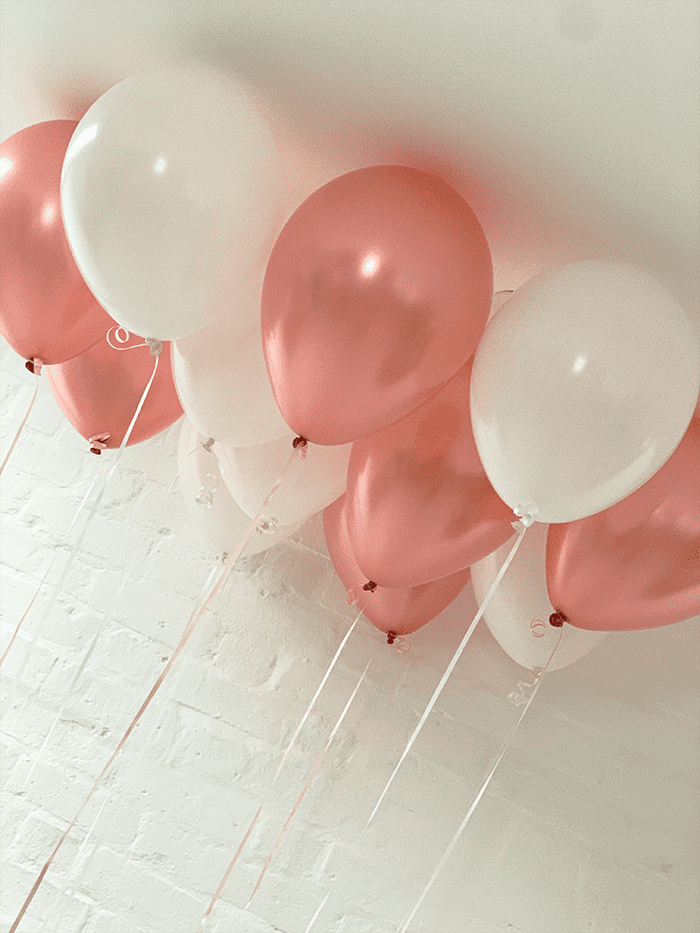 CEILING BALLOONS, PRETTY PERFECT!