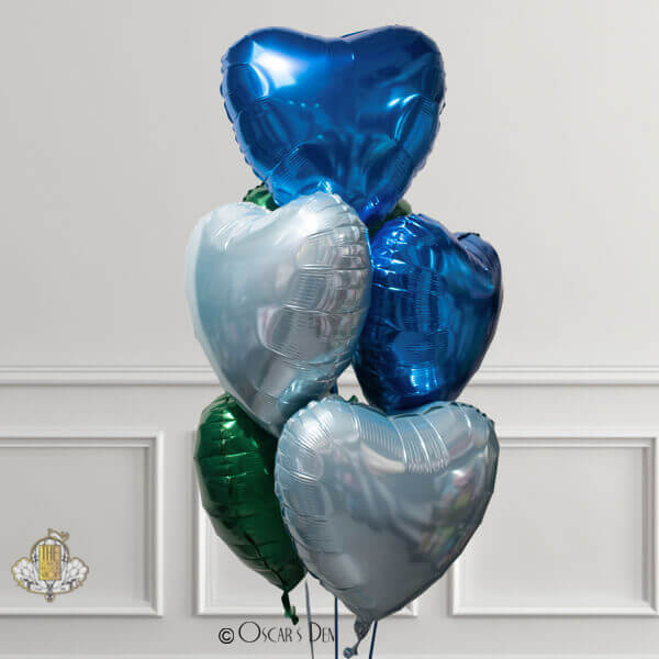 Noble Hearts Balloon Bunch