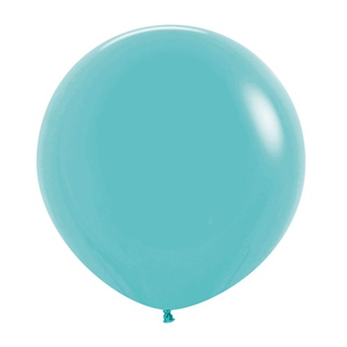 2ft Teal Blue Round Balloon