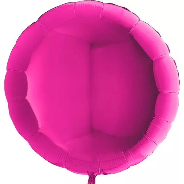 ROUND MAGENTA LARGE FOIL BALLOON