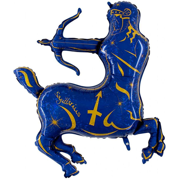 Sagittarius Zodiac Blue