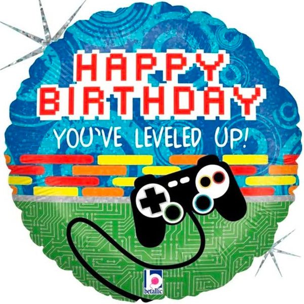 Game Zone Birthday Balloon