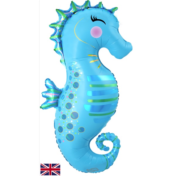 Iridescent Balloon Seahorse
