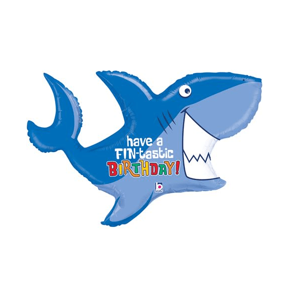 BIRTHDAY SHARK BALLOON