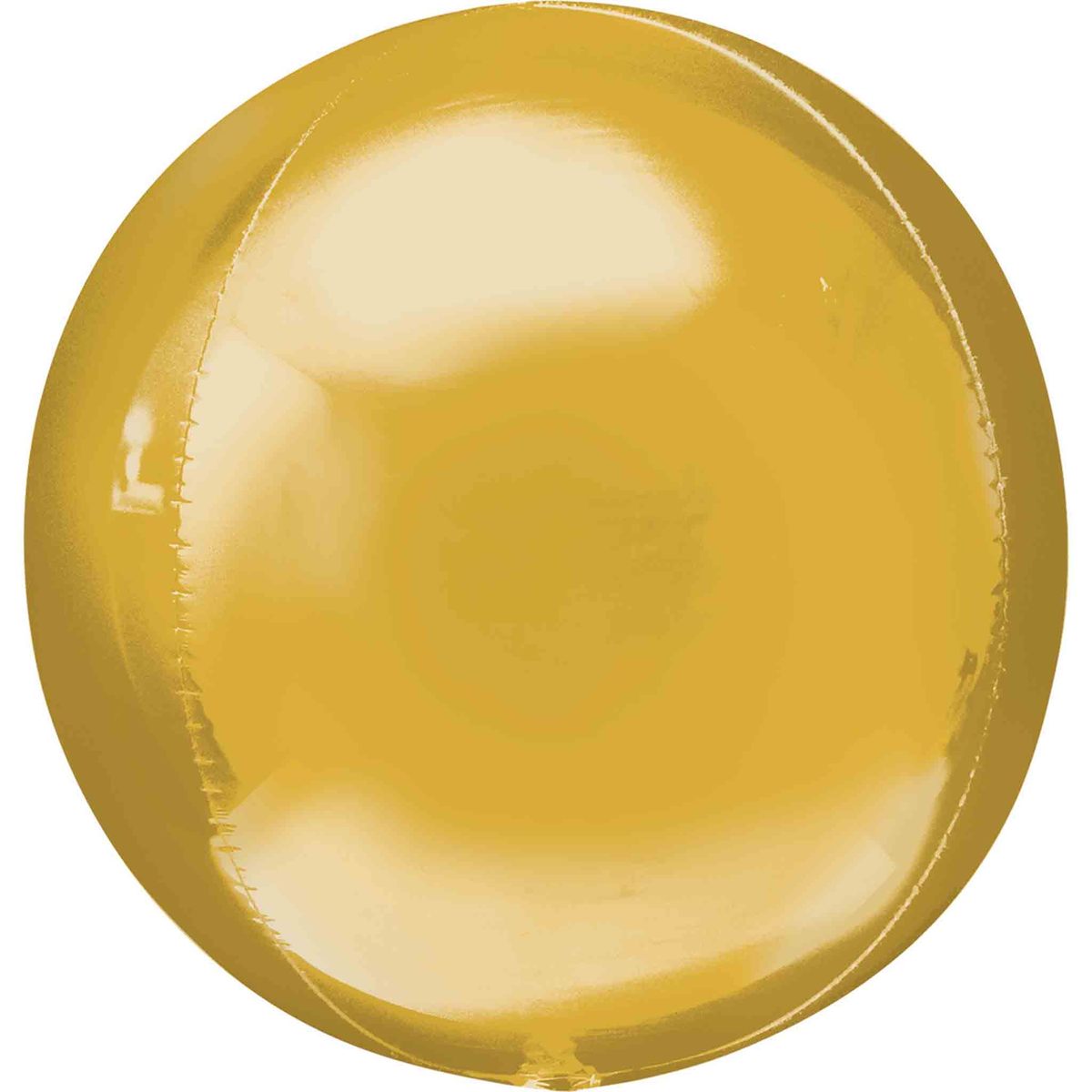 Gold Orb shaped balloon - Gold Orbz