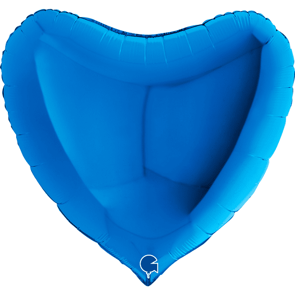 HEART SAPPHIRE LARGE BALLOON