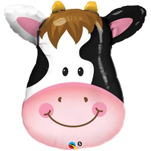 Animal Head Balloon Cow