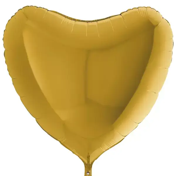 HEART GOLD LARGE BALLOON