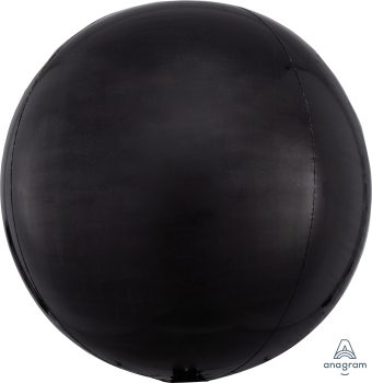 Black Orb Shaped balloon - Orbz