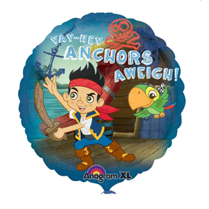 Jake the Pirate Birthday 18" Foil Balloon