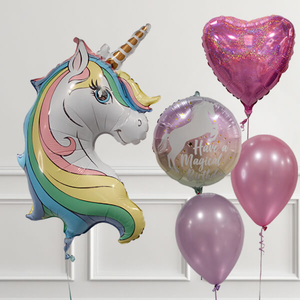 Unicorn Balloon Bouquet