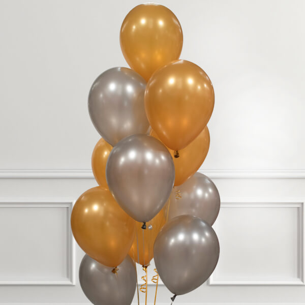 Gold & Silver Party Balloons