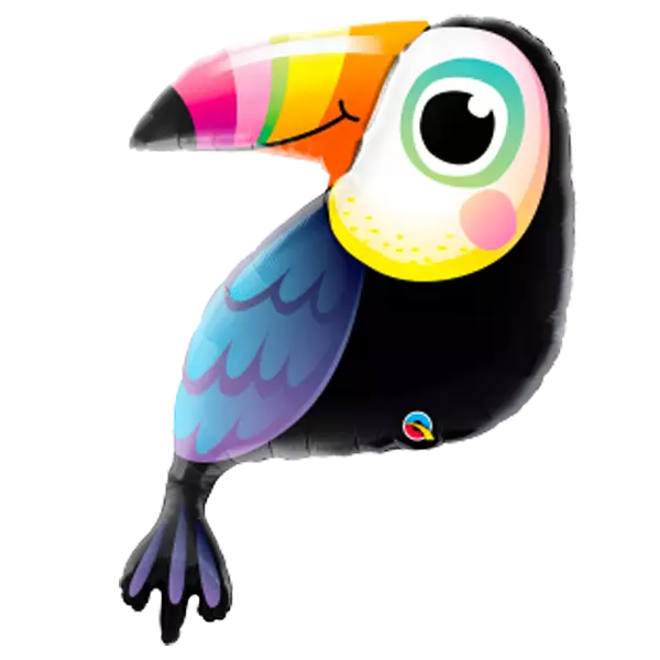 COLOURFUL TOUCAN BALLOON