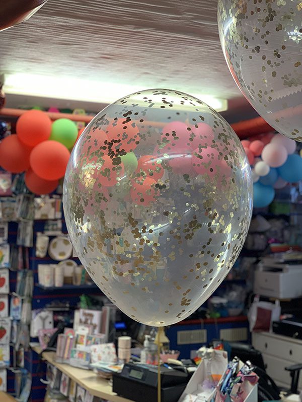 CONFETTI BALLOON LARGE 16”