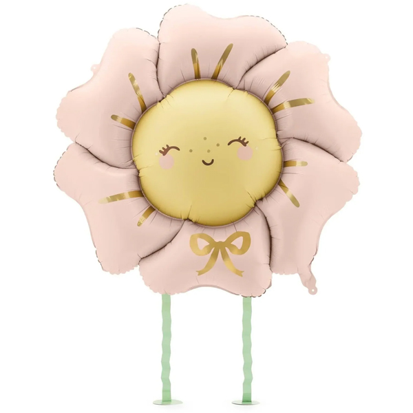 Blush Pink Walking Flower Balloon (80cm)