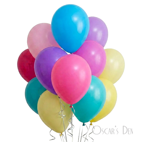 Bright Pastel Balloon Bunch