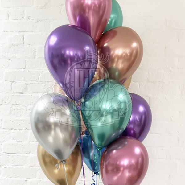 CHROME BALLOON TREE