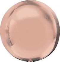 Rose Gold Orb Balloon