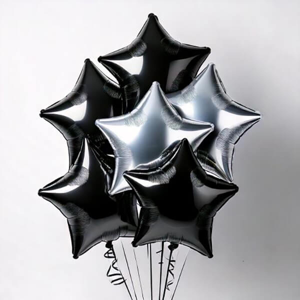 Monochrome Star Bouquet