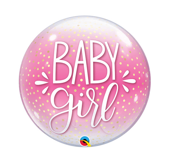 BABY GIRL PINK BALLOON