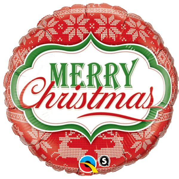  Nordic Christmas Foil Balloon