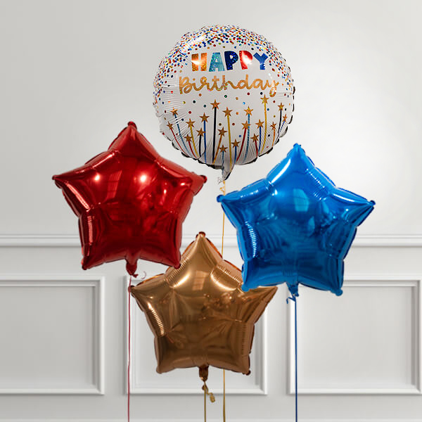 HAPPY BIRTHDAY BALLOON BUNCH