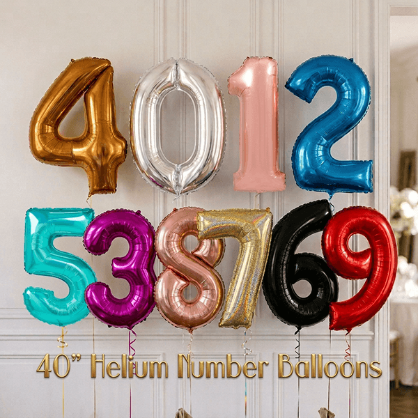 40" Number Balloons