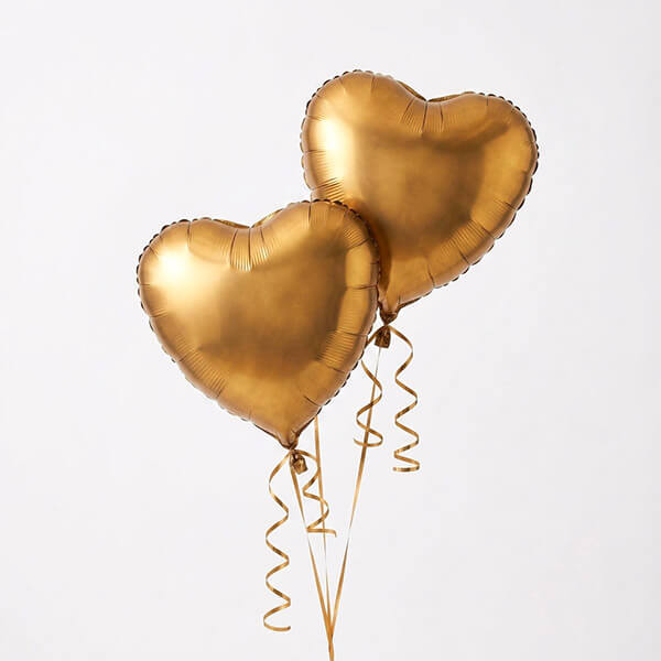 Gold Heart Bunch