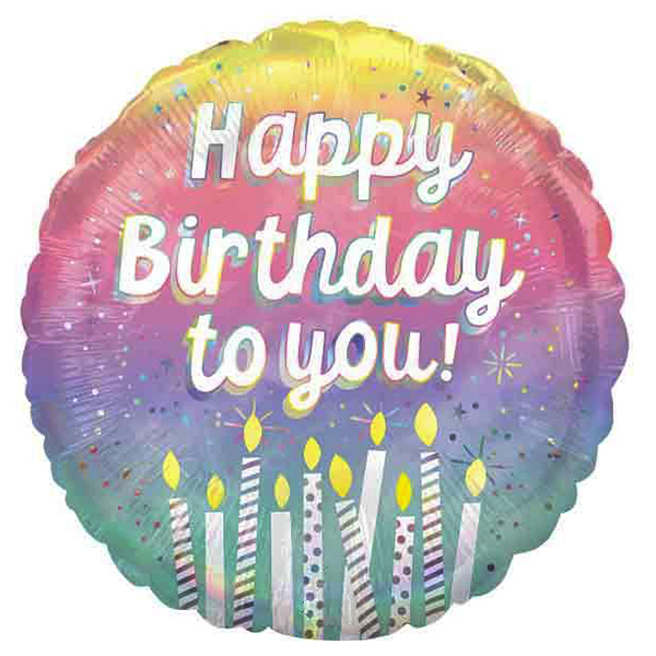 Pearl Candles Happy Birthday