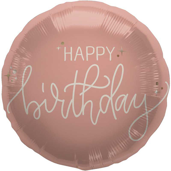 Soft Cream Rose Happy Birthday