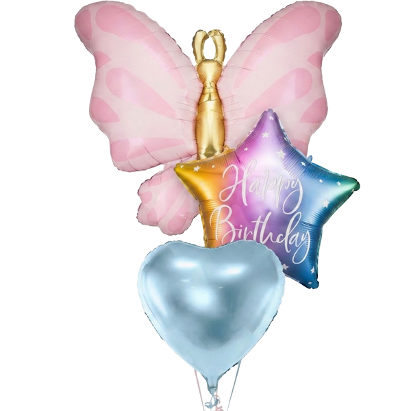 Pastel Pink Butterfly Bunch