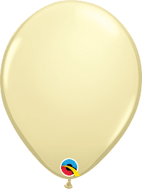 11" ivory latex balloon