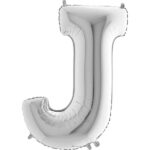 Silver-Letter-J-balloon
