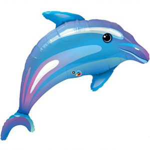 dolphin shape balloon