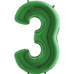 green-number-3-balloon