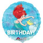 Ariel Birthday Dream Big Helium Foil Balloon