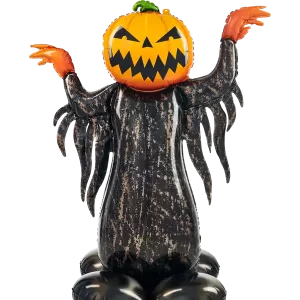 halloween pumpkin head ghost balloon