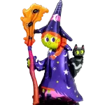 scary Witch Halloween party decoration balloon