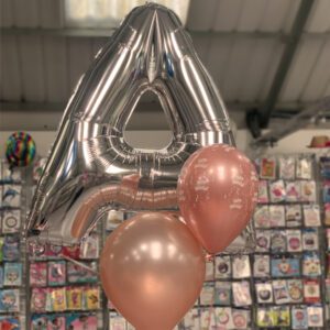 birthday letter balloon helium inflated