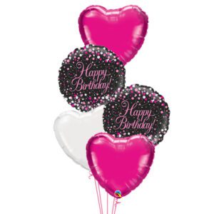 pink-birthday-helium-balloon-arrangement-heart
